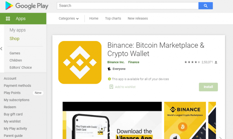 Discover How To Buy Bitcoin On The Binance App - The Cop Cart